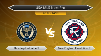 USA MLS Next Pro Philadelphia Union II VS New England Revolution II