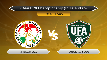 CAFA U20 Championship (In Tajikistan) Tajikistan U20 VS Uzbekistan U20