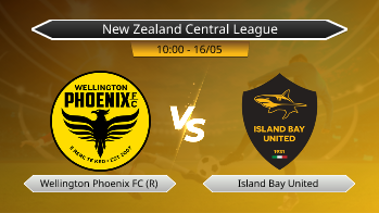 New Zealand Central League Wellington Phoenix FC (R) VS Island Bay United