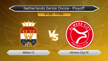 Netherlands Eerste Divisie - Playoff Willem II VS Almere City FC