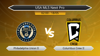 USA MLS Next Pro Philadelphia Union II VS Columbus Crew II
