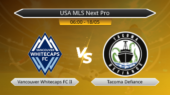 USA MLS Next Pro Vancouver Whitecaps FC II VS Tacoma Defiance
