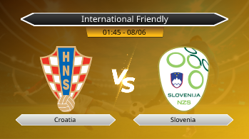 International Friendly - Croatia vs Slovenia