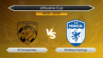 Lithuania Cup FK Pempininkai VS FK Minija Kretinga