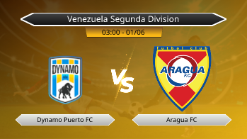 Venezuela Segunda Division Dynamo Puerto FC VS Aragua FC