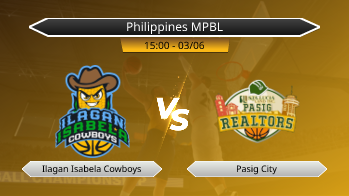 Philippines MPBL Ilagan Isabela Cowboys VS Pasig City