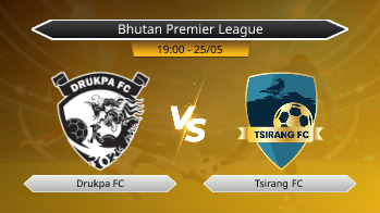 Bhutan Premier League Drukpa FC VS Tsirang FC