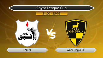 Egypt League Cup ENPPI VS Wadi Degla SC