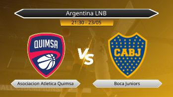 Argentina LNB Asociacion Atletica Quimsa VS Boca Juniors