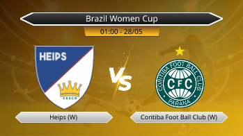 Brazil Women Cup Heips (W) VS Coritiba Foot Ball Club (W)
