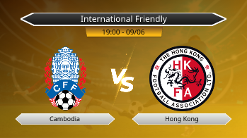 International Friendly - Cambodia vs Hong Kong