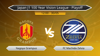 Japan J1 100 Year Vision League - Playoff Nagoya Grampus VS FC Machida Zelvia