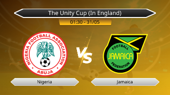 The Unity Cup (In England) Nigeria VS Jamaica