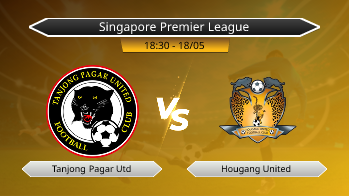 Singapore Premier League Tanjong Pagar Utd VS Hougang United