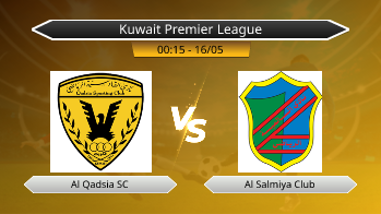 Kuwait Premier League Al Qadsia SC VS Al Salmiya Club