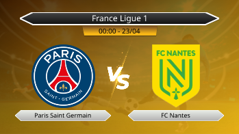 France Ligue 1 - Paris Saint Germain vs FC Nantes