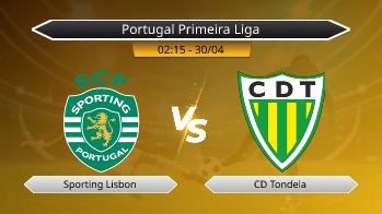 Portugal Primeira Liga Sporting Lisbon VS CD Tondela