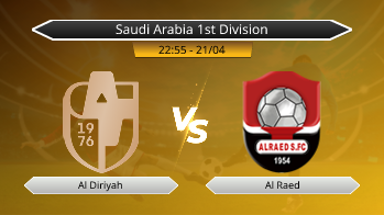 Saudi Arabia 1st Division Al Diriyah VS Al Raed