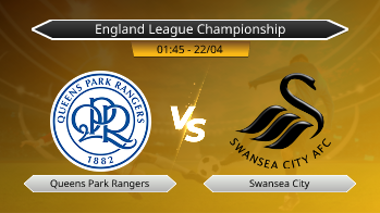 England League Championship Queens Park Rangers VS Swansea City