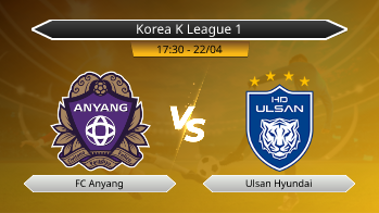 Korea K League 1 FC Anyang VS Ulsan Hyundai