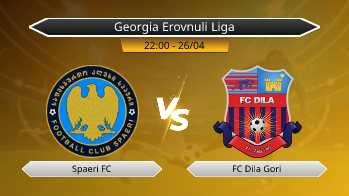 Georgia Erovnuli Liga Spaeri FC VS FC Dila Gori