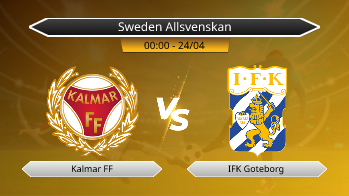 Sweden Allsvenskan Kalmar FF VS IFK Goteborg