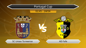 Portugal Cup SC Uniao Torreense VS AD Fafe