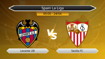 Spain La Liga Levante UD VS Sevilla FC