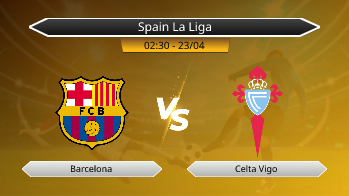 Spain La Liga - Barcelona vs Celta Vigo