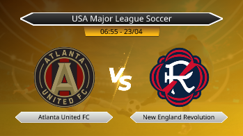 USA Major League Soccer Atlanta United FC VS New England Revolution