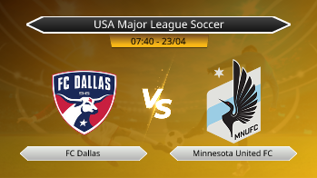USA Major League Soccer FC Dallas VS Minnesota United FC