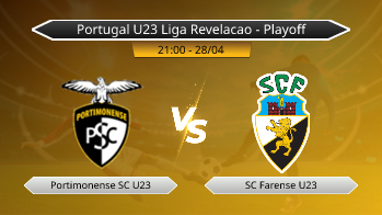 Portugal U23 Liga Revelacao - Playoff Portimonense SC U23 VS SC Farense U23