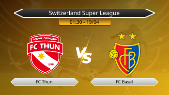 Switzerland Super League FC Thun VS FC Basel