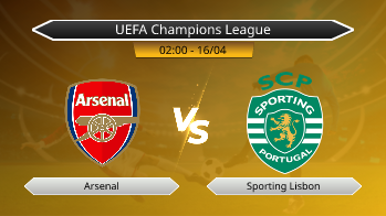 UEFA Champions League - Arsenal vs Sporting Lisbon