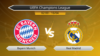 UEFA Champions League - Bayern Munich vs Real Madrid