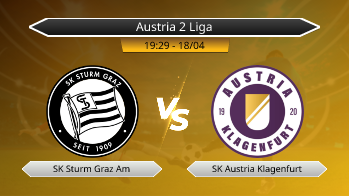 Austria 2 Liga SK Sturm Graz Am VS SK Austria Klagenfurt