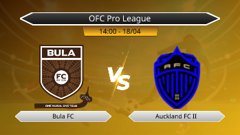 OFC Pro League Bula FC VS Auckland FC II