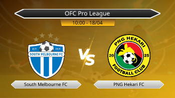 OFC Pro League South Melbourne FC VS PNG Hekari FC