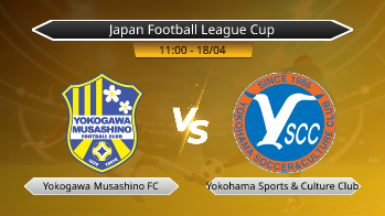 Japan Football League Cup Yokogawa Musashino FC VS Yokohama Sports & Culture Club