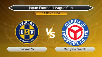 Japan Football League Cup Okinawa SV VS Maruyasu Okazaki
