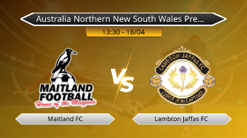 Australia Northern New South Wales Premier League Maitland FC VS Lambton Jaffas FC