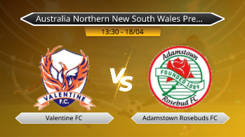 Australia Northern New South Wales Premier League Valentine FC VS Adamstown Rosebuds FC