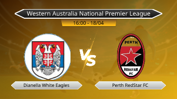 Western Australia National Premier League Dianella White Eagles VS Perth RedStar FC