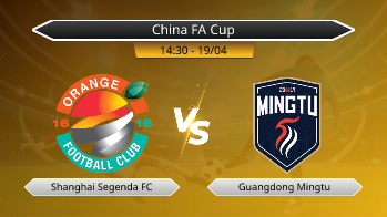 China FA Cup Shanghai Segenda FC VS Guangdong Mingtu
