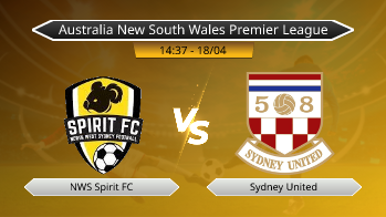 Australia New South Wales Premier League NWS Spirit FC VS Sydney United