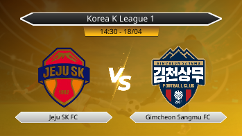 Korea K League 1 Jeju SK FC VS Gimcheon Sangmu FC