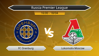 Russia Premier League FC Orenburg VS Lokomotiv Moscow
