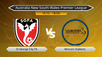 Australia New South Wales Premier League St George City FA VS Marconi Stallions