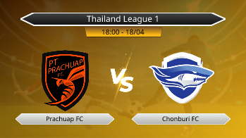 Thailand League 1 Prachuap FC VS Chonburi FC