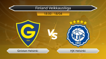Finland Veikkausliiga Gnistan Helsinki VS HJK Helsinki